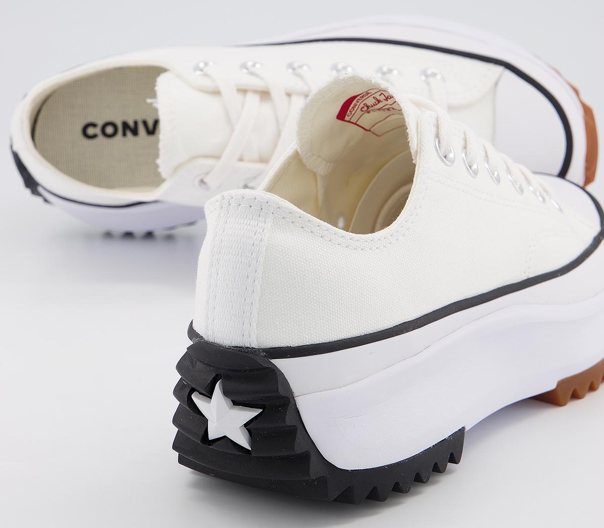 ConverseRun Star Hike Ox TrainersWhite Black Gum