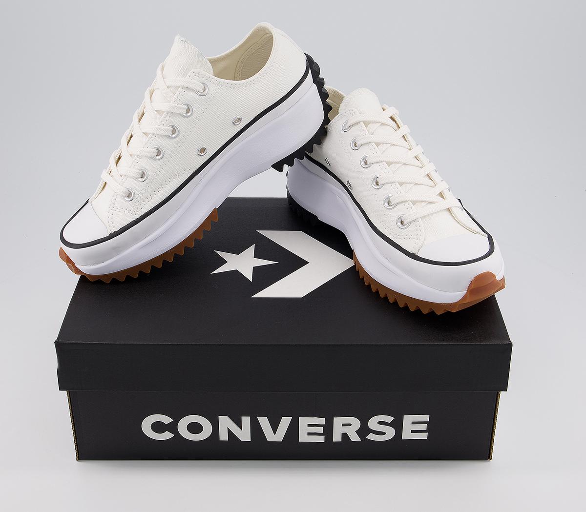 ConverseRun Star Hike Ox TrainersWhite Black Gum