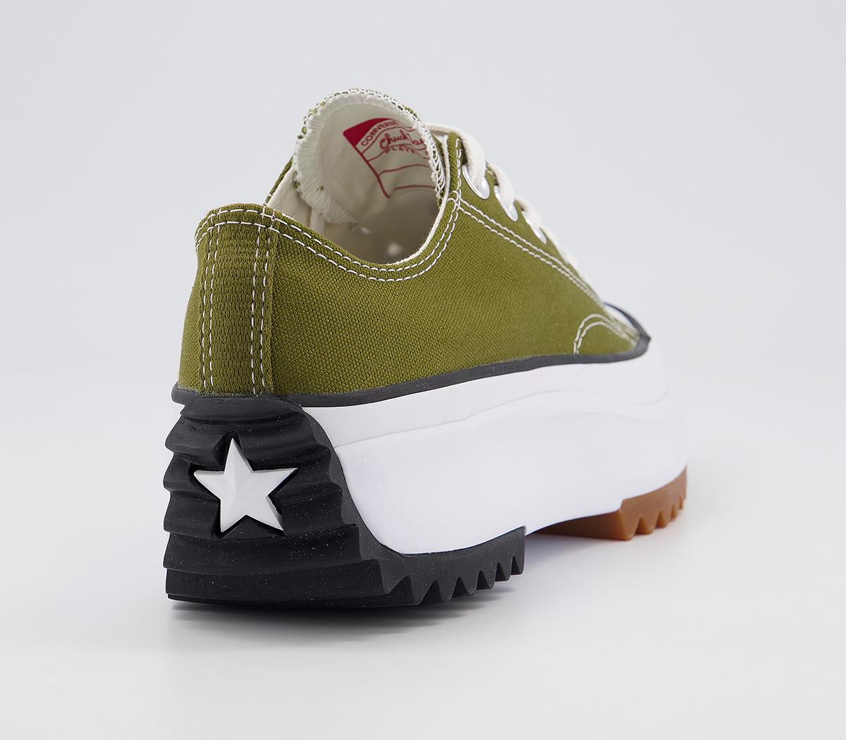 ConverseRun Star Hike Ox TrainersDark Moss White Gum