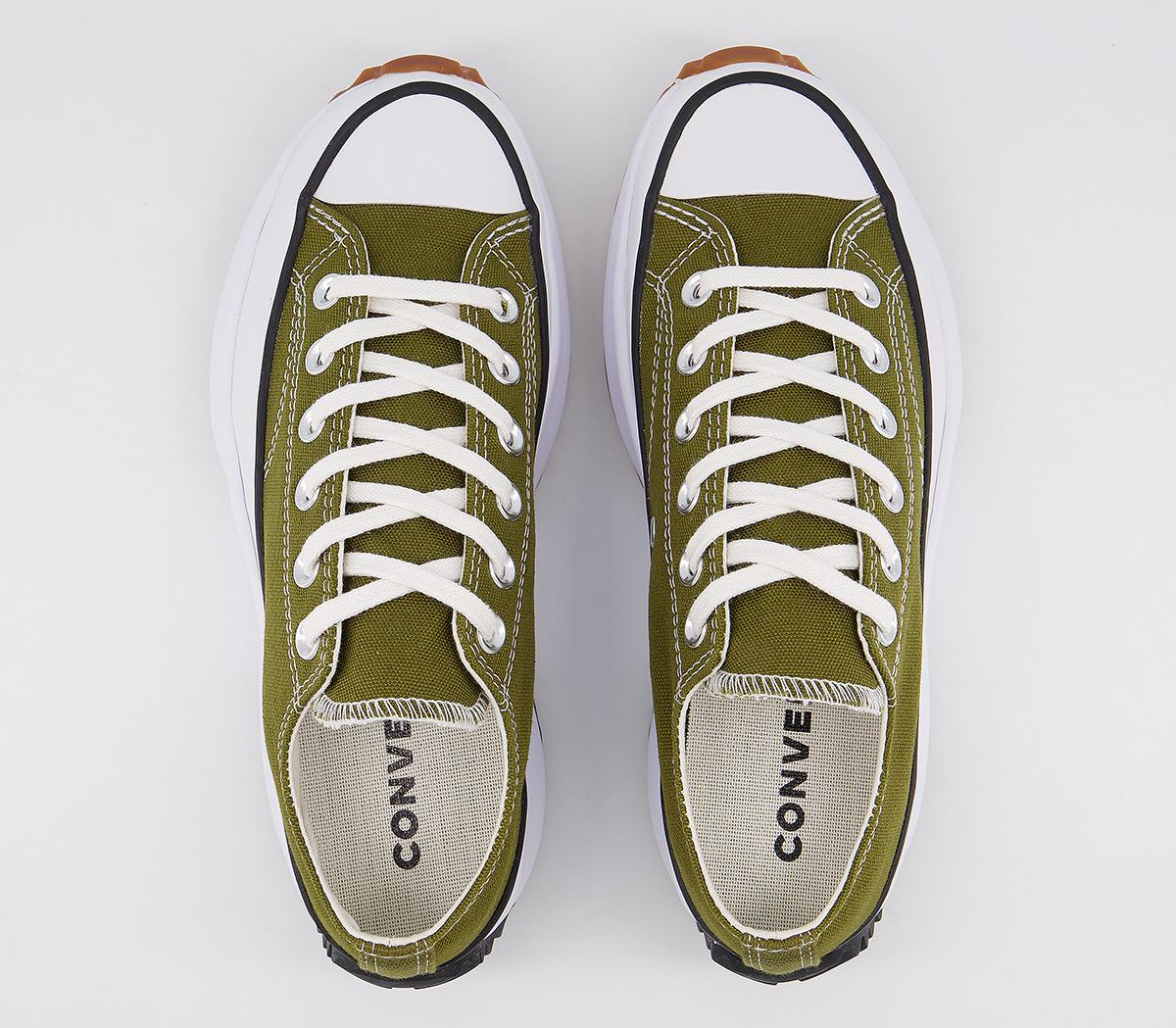 ConverseRun Star Hike Ox TrainersDark Moss White Gum