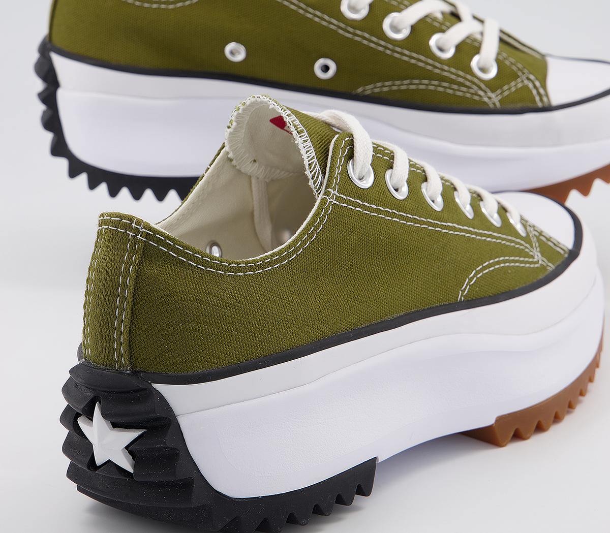 ConverseRun Star Hike Ox TrainersDark Moss White Gum