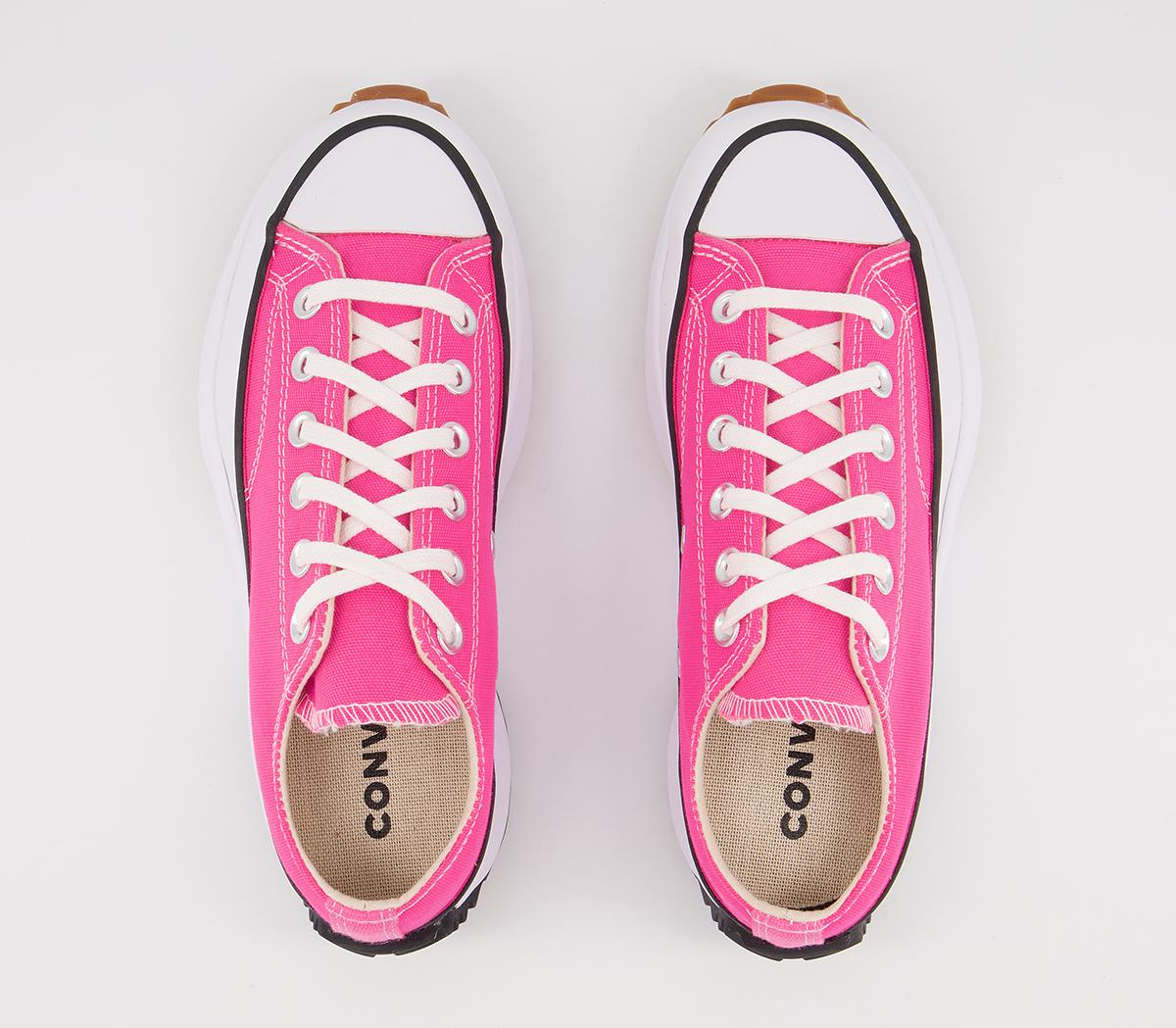 Converse Runstar Hike Ox Trainers Hyper Pink White Gum - Women's Trainers