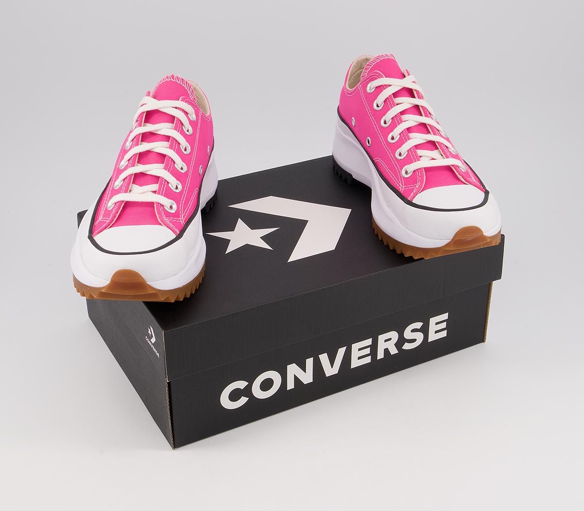 Converse Runstar Hike Ox Trainers Converse Runstar Hike Ox Trainers Hyper Pink White Gum