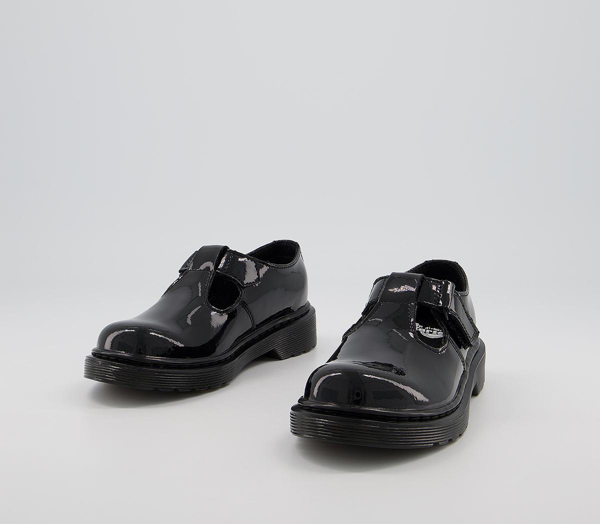 Dr. MartensAilis Velcro T Bar JnrBlack Patent Leather