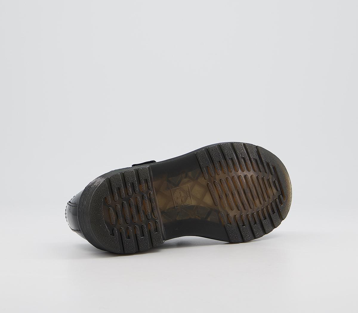 Dr. MartensAilis Velcro T Bar JnrBlack Patent Leather