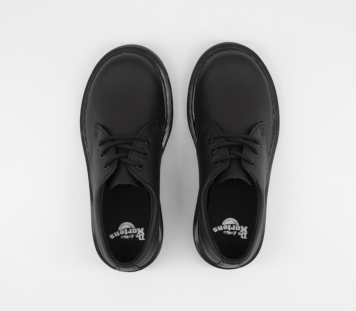 Dr. Martens 1461 Lace Shoes Jnr Dr. Martens 1461 Lace Shoes Jnr Black Mono Leather