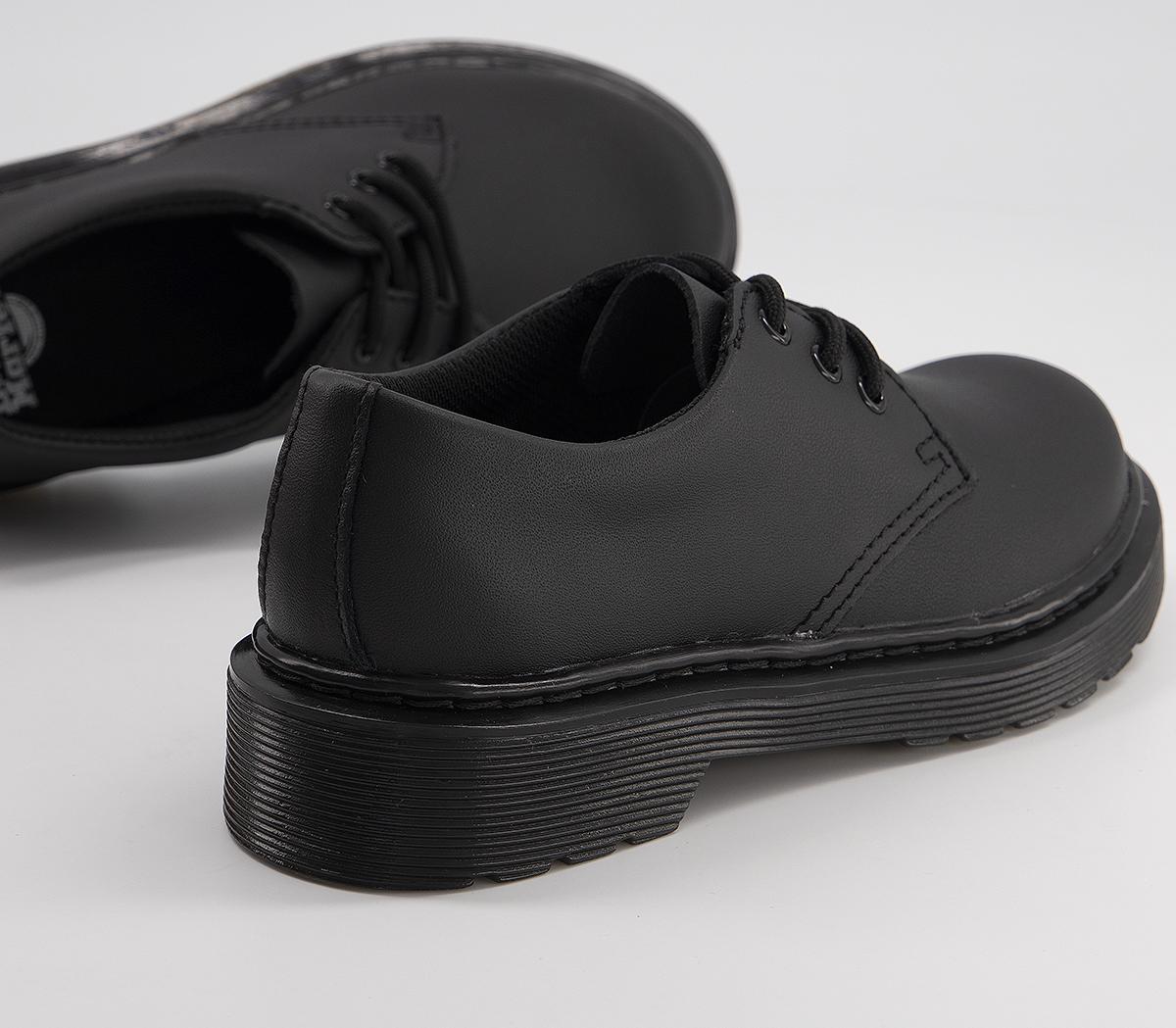 Dr. Martens 1461 Lace Shoes Jnr Dr. Martens 1461 Lace Shoes Jnr Black Mono Leather