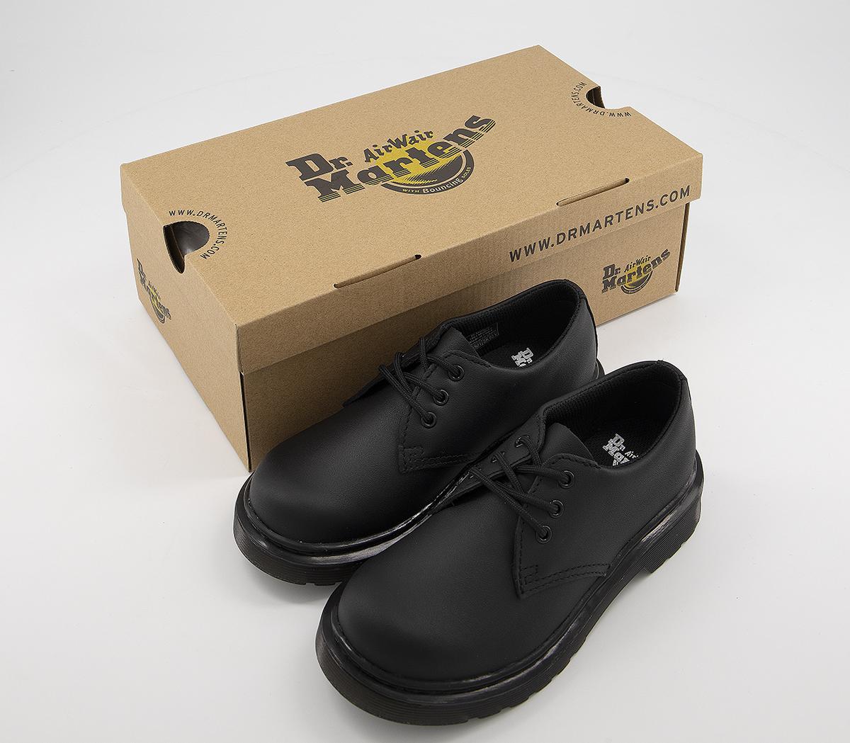 Dr. Martens 1461 Lace Shoes Jnr Dr. Martens 1461 Lace Shoes Jnr Black Mono Leather