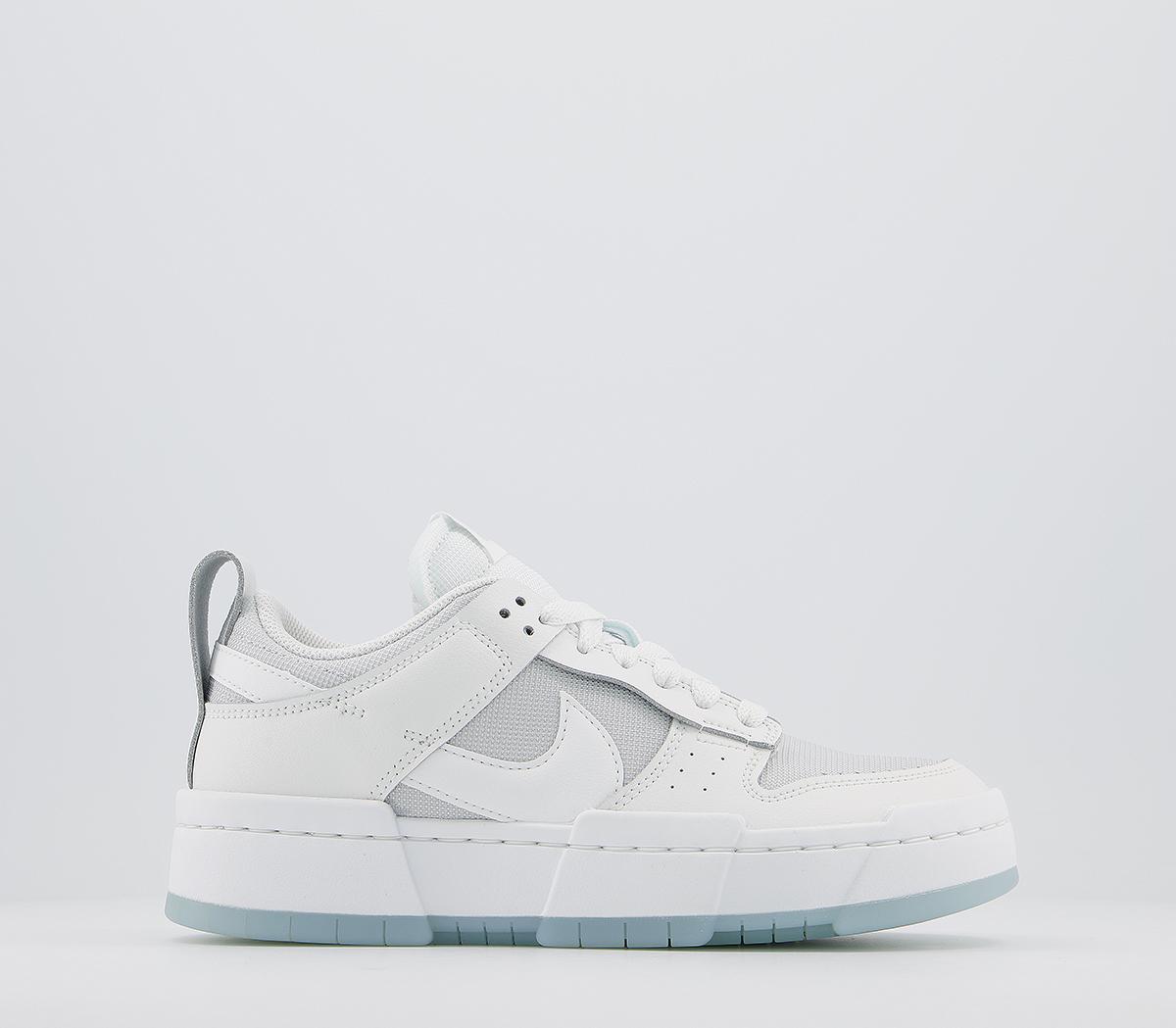 nike dunk low disrupt white and grey