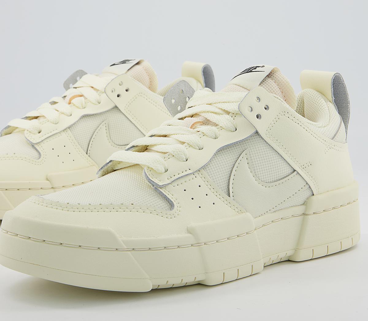 Nike Dunk Low Disrupt Trainers Coconut Milk Coconut Milk Coconut Milk
