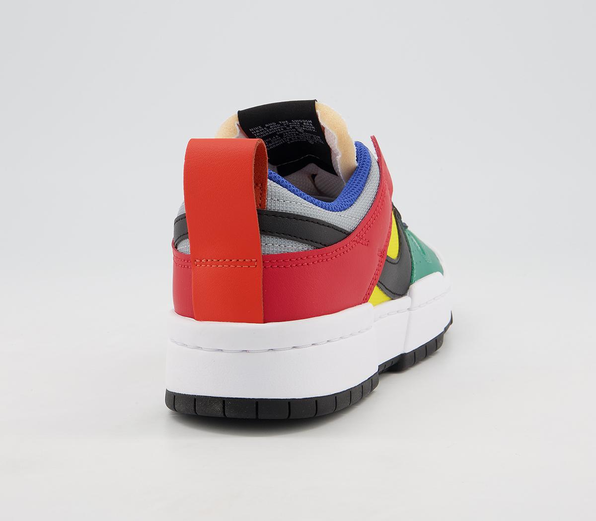 nike dunk low disrupt wolf grey tour yellow