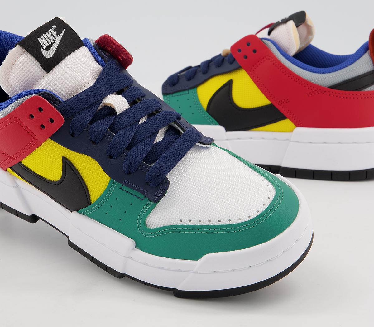nike dunk low disrupt wolf grey tour yellow