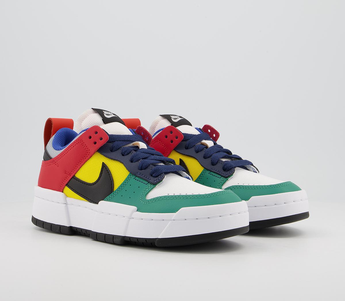 nike dunk low disrupt wolf grey tour yellow