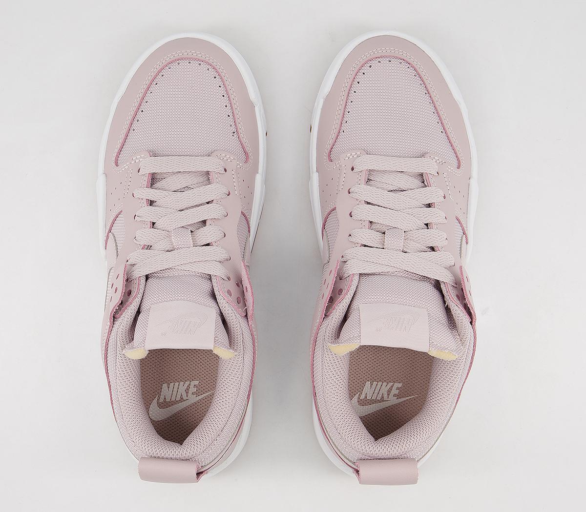 womens dunk low disrupt platinum violet