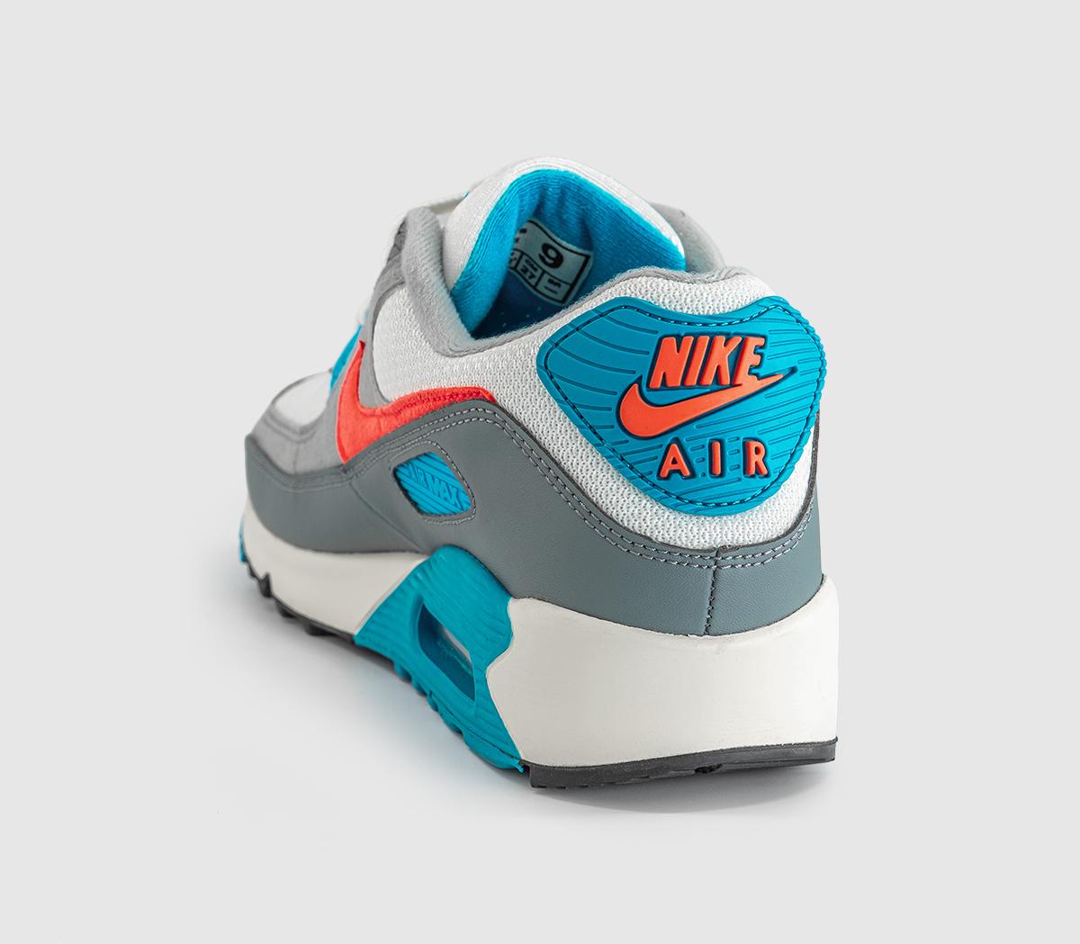 Nike Air Max III Trainers Cool Grey Infrared 23 Light Smoke Grey