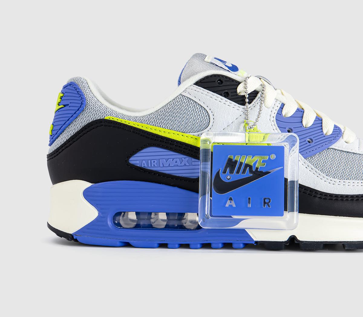 NikeAir Max 90 TrainersPhoton Dust Cyber Light Smoke Grey Black