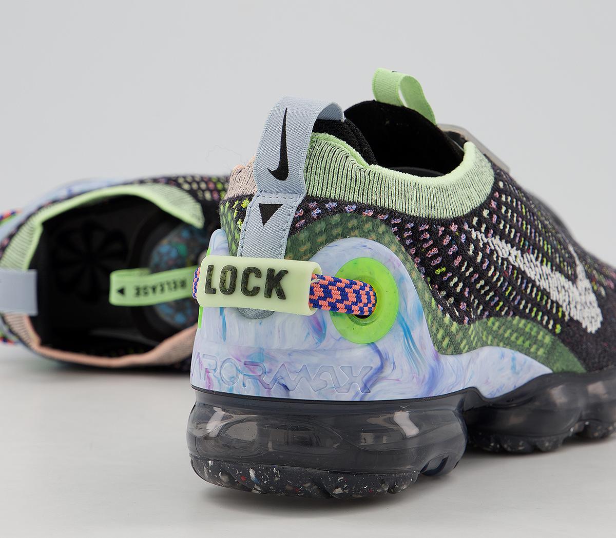 Nike Air Vapormax 2020 Fk Trainers Nike Air Vapormax 2020 Fk Trainers Black White Barely Volt Atomic Pink