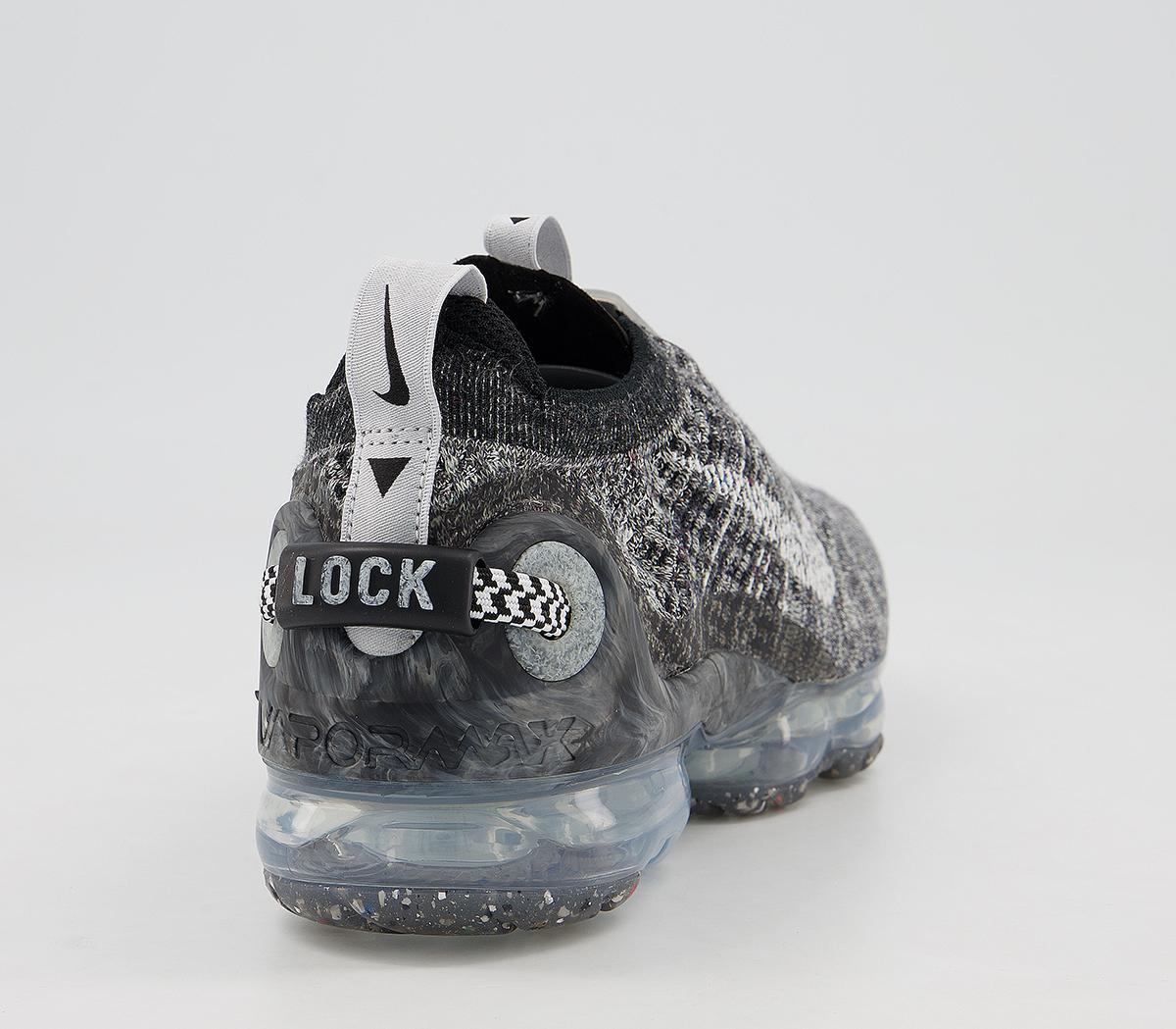 NikeAir Vapormax 2020 Fk TrainersBlack White Grey Fog