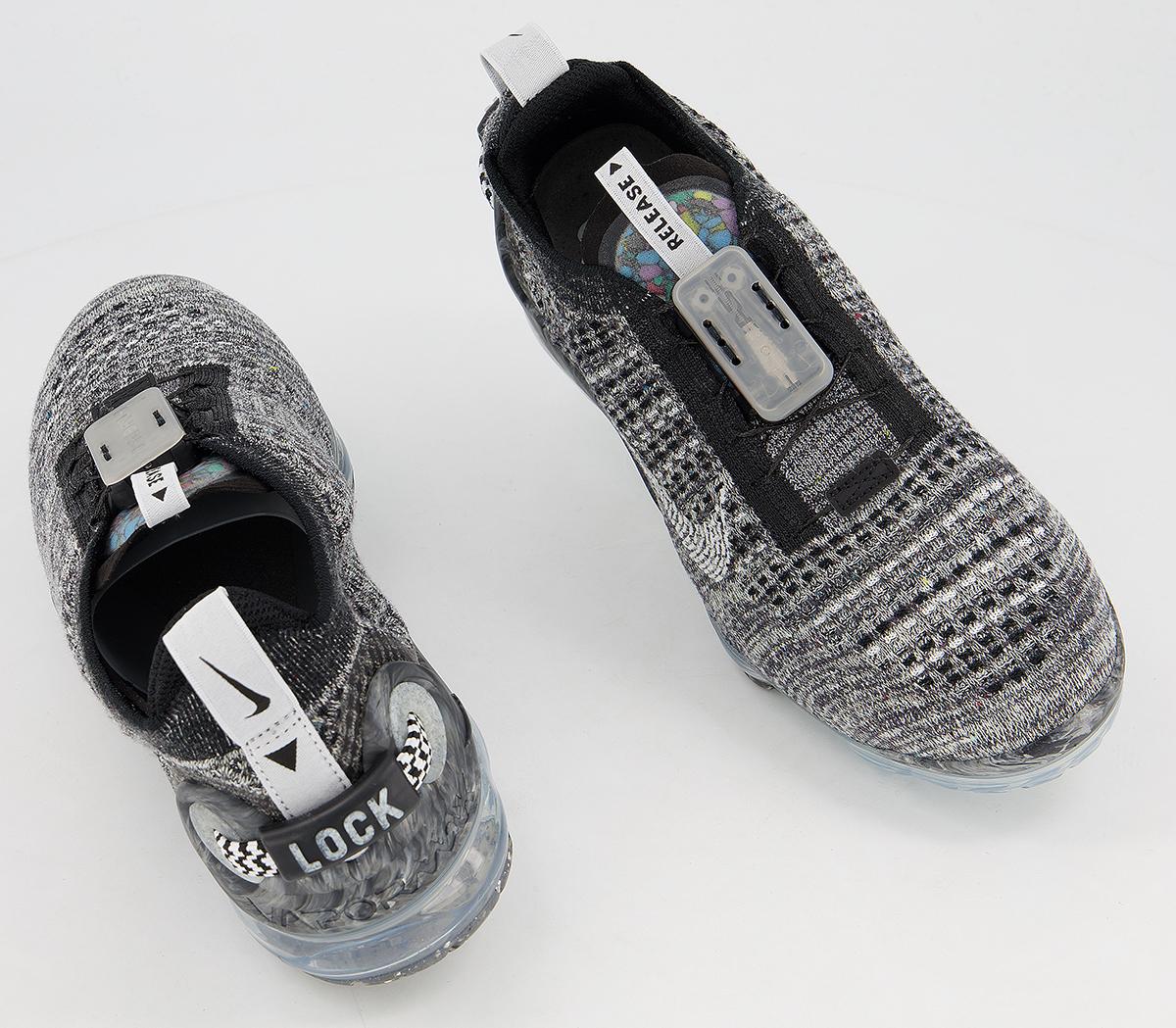 NikeAir Vapormax 2020 Fk TrainersBlack White Grey Fog