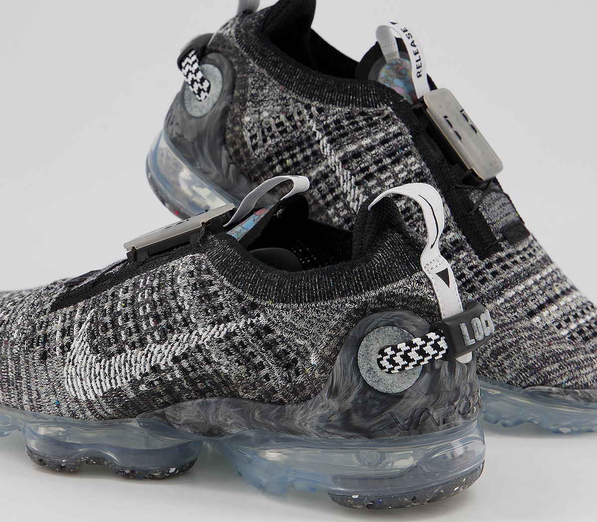 Nike Air Vapormax 2020 Fk Trainers Black White Grey Fog Unisex