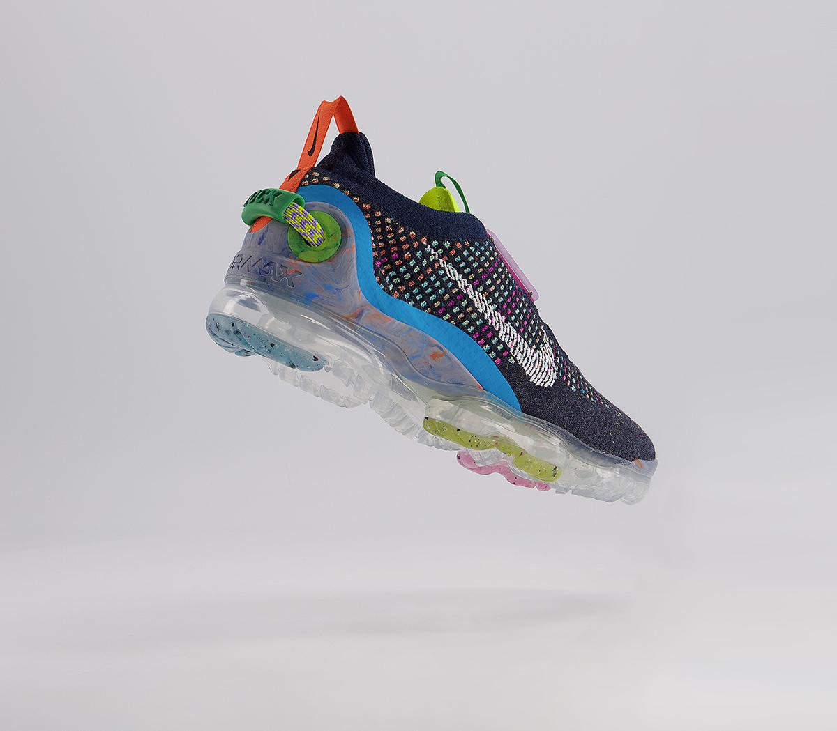 Nike Vapormax 2020 Trainers Deep Royal Blue White Multi Colour F ...