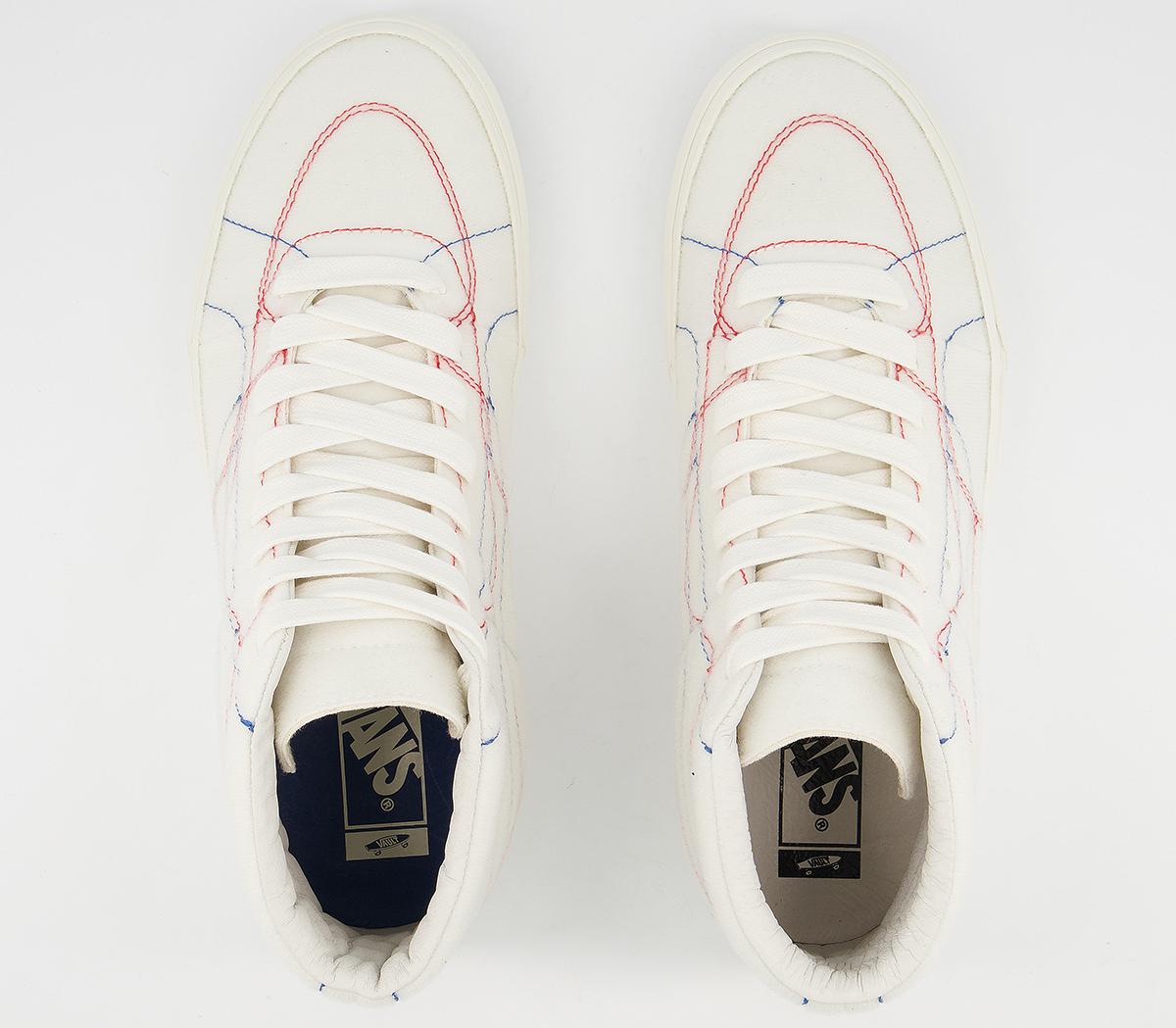 Vans Vault Diy Hi Lx Trainers Vans Vault Diy Hi Lx Trainers Th Marshmallow Multi