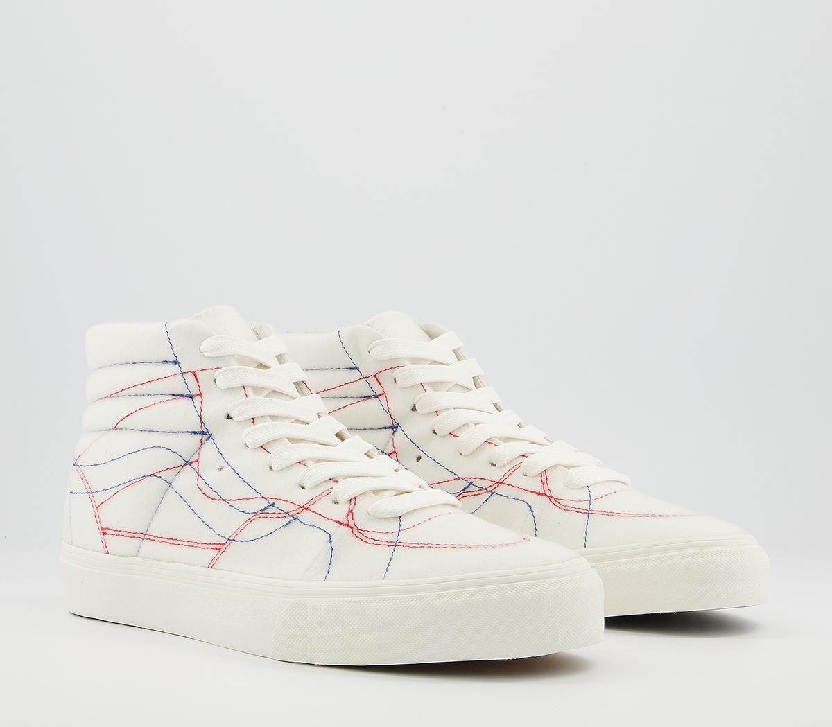 Vans Vault Diy Hi Lx Trainers Vans Vault Diy Hi Lx Trainers Th Marshmallow Multi