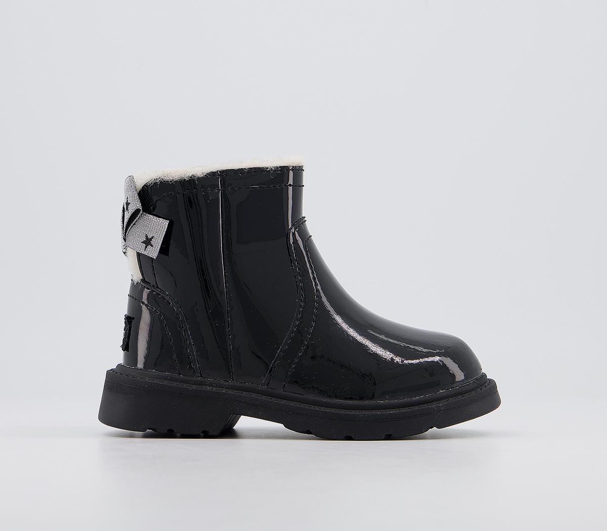 Ugg black store patent boots