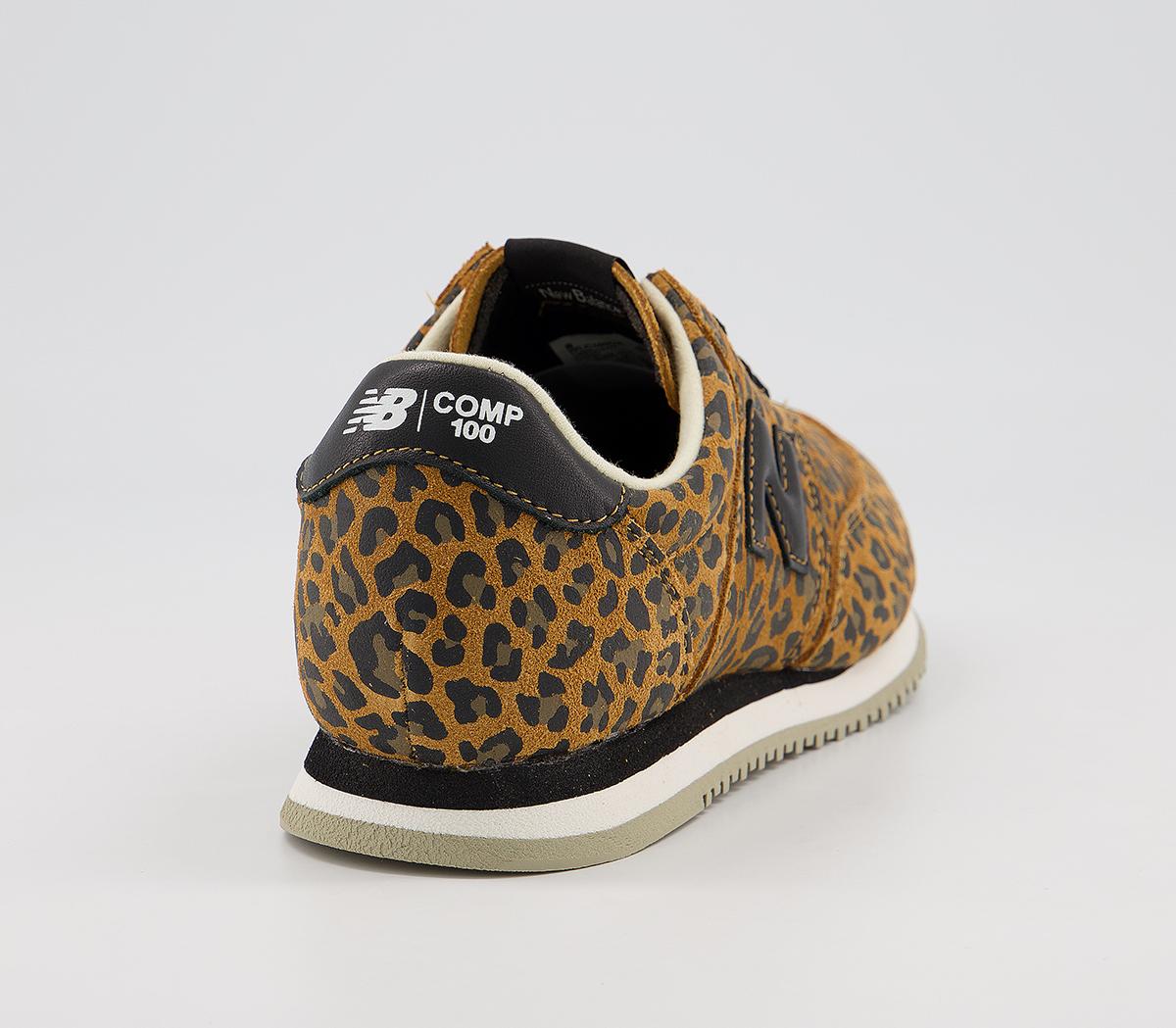 New Balance Comp 100 Trainers Leopard Black Women's Trainers