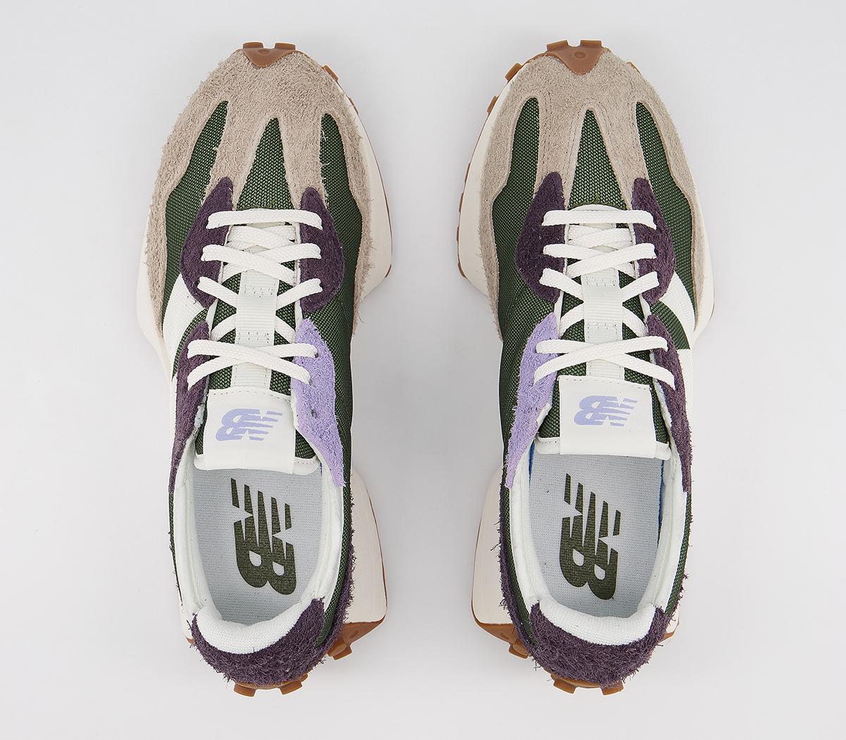 New Balance 327 Purple Green Sneakers ?? New Balance 327 Oak leaf Green Mystic Purple - 42 - Shop  main image 4