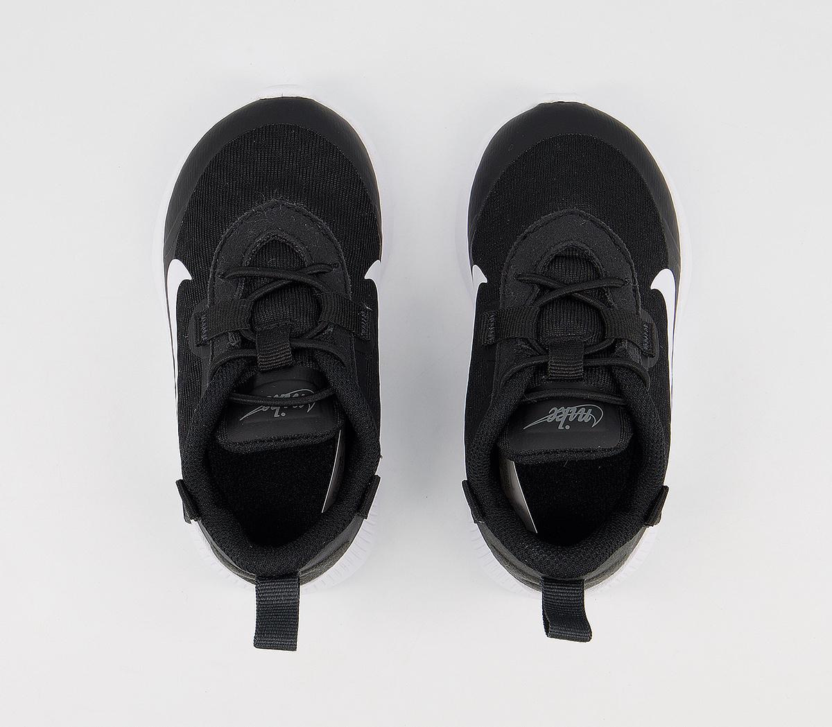 Nike Reposto Infant Trainers Nike Reposto Infant Trainers Black White Grey