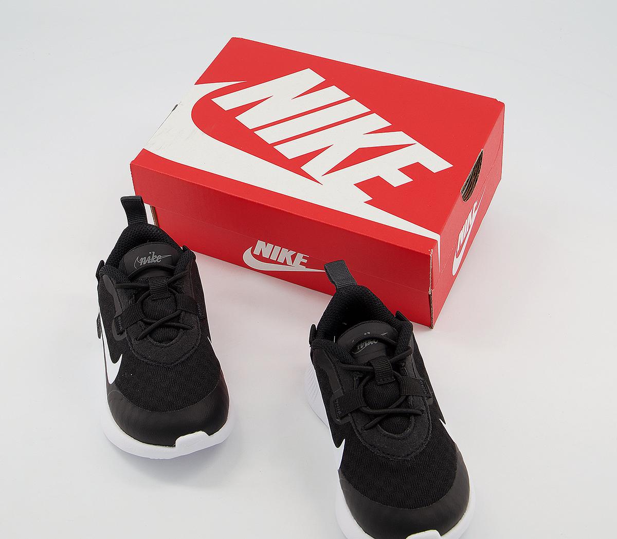 Nike Reposto Infant Trainers Nike Reposto Infant Trainers Black White Grey