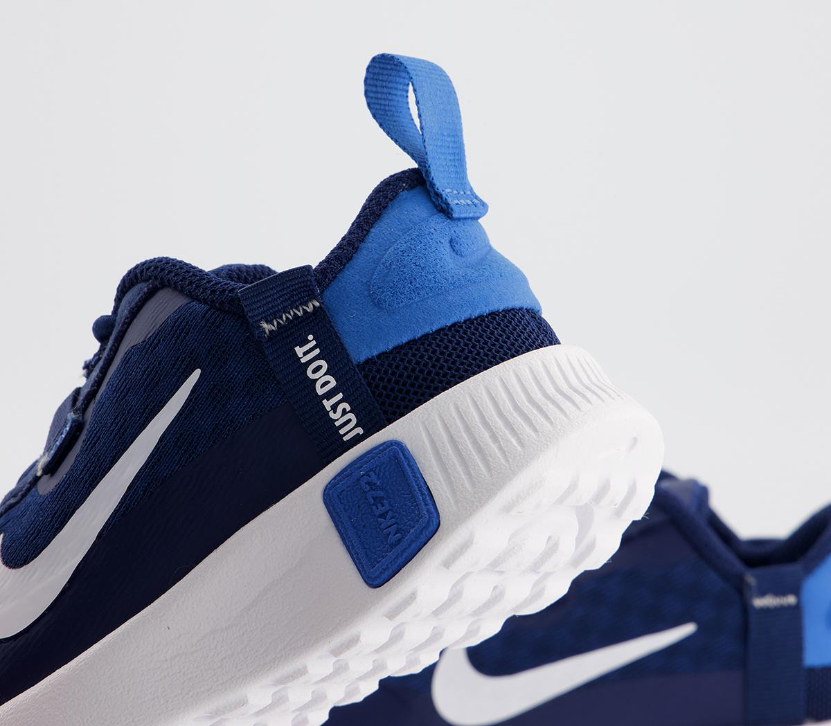 Nike Reposto Infant Trainers Nike Reposto Infant Trainers Blue Void White Signal Blue Black