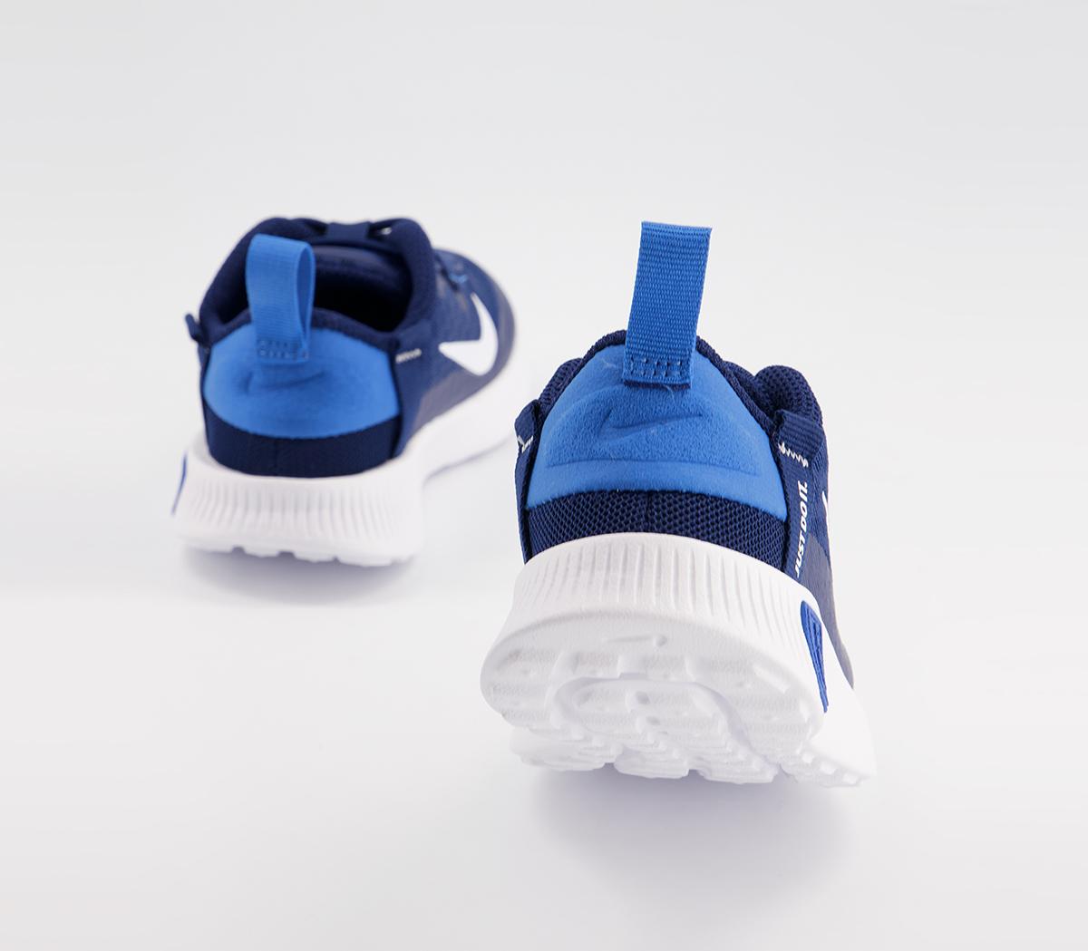 Nike Reposto Infant Trainers Nike Reposto Infant Trainers Blue Void White Signal Blue Black