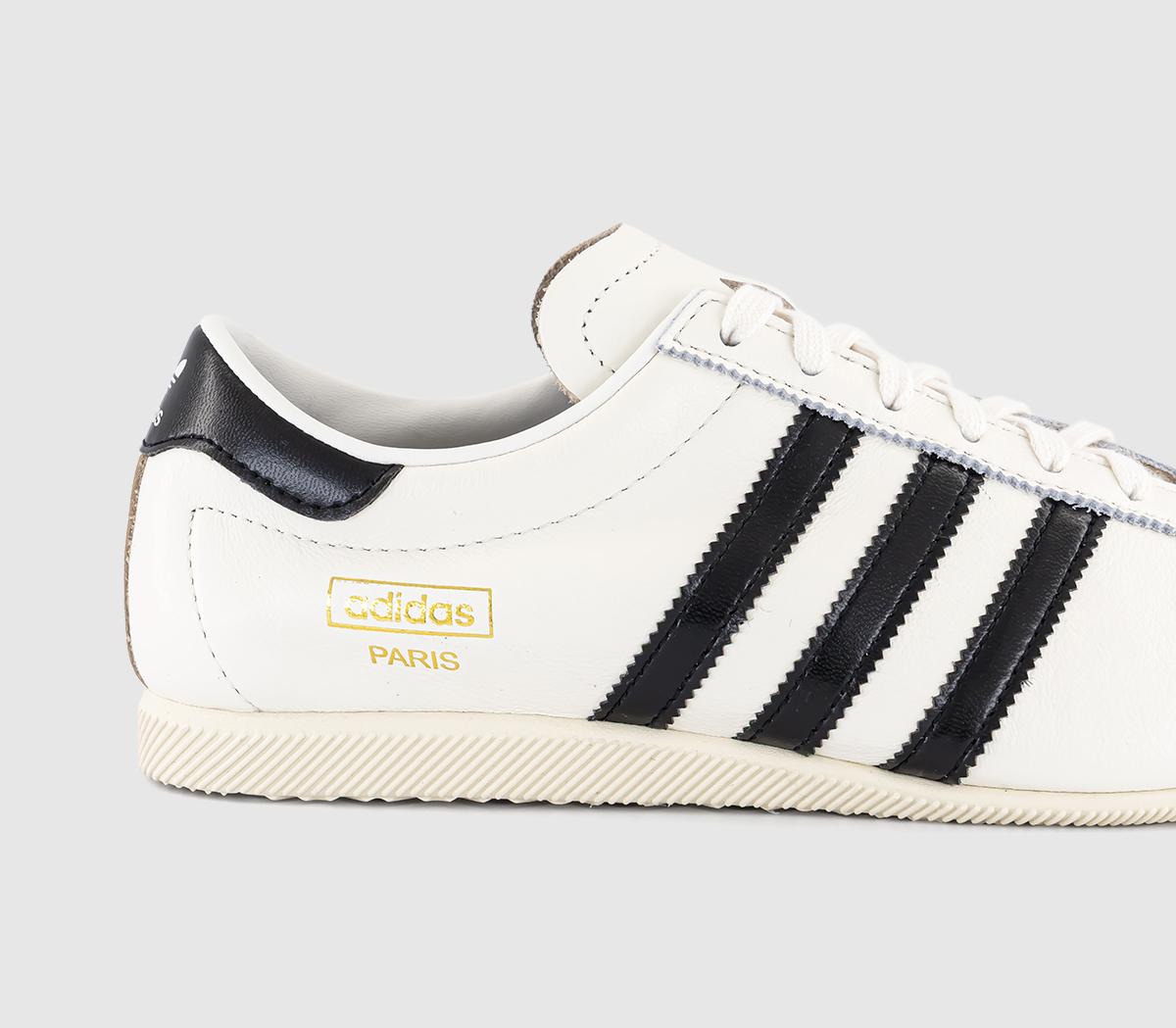 adidasParis TrainersCore White Core Black Cream White