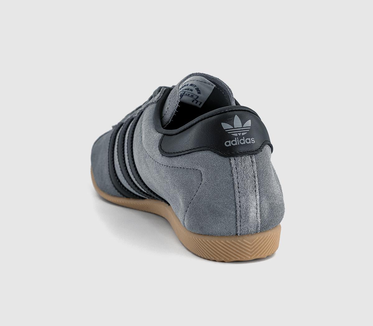 adidasParis TrainersGrey Core Black Gum