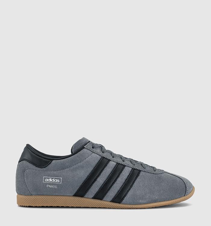 adidas Paris Trainers Grey Core Black Gum
