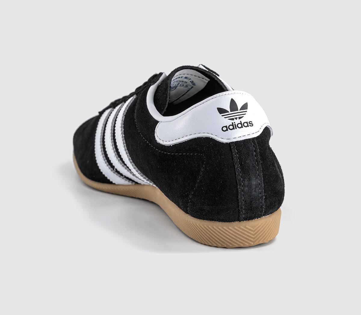 adidasParis TrainersCore Black White Gum