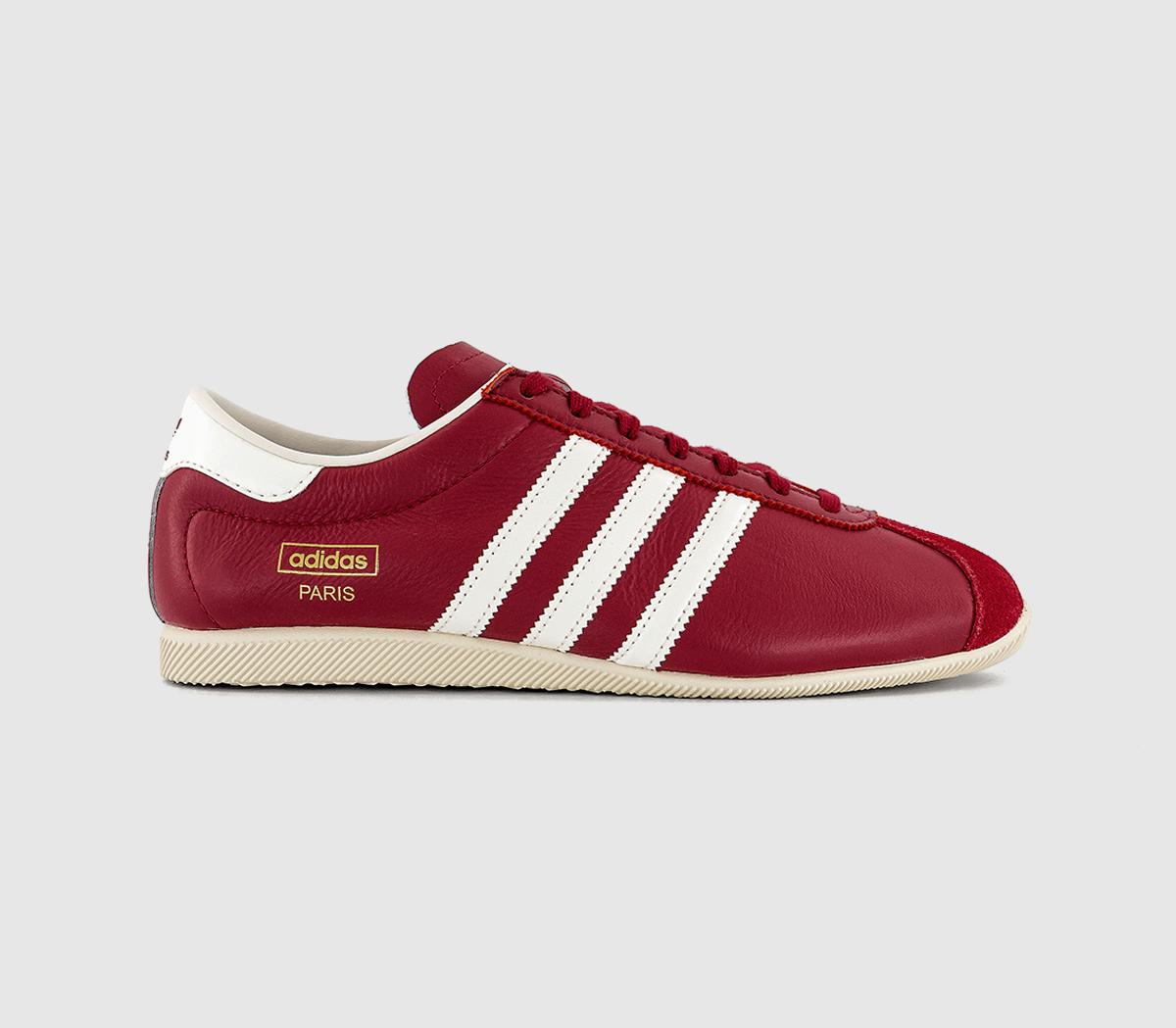 adidasParis TrainersTeam Victory Red Off White Cream White