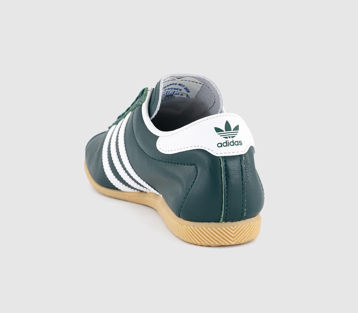 adidasParis TrainersCollegiate Green White Gum