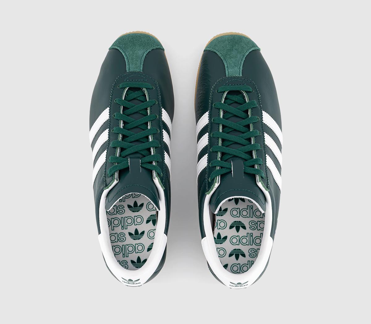 adidasParis TrainersCollegiate Green White Gum