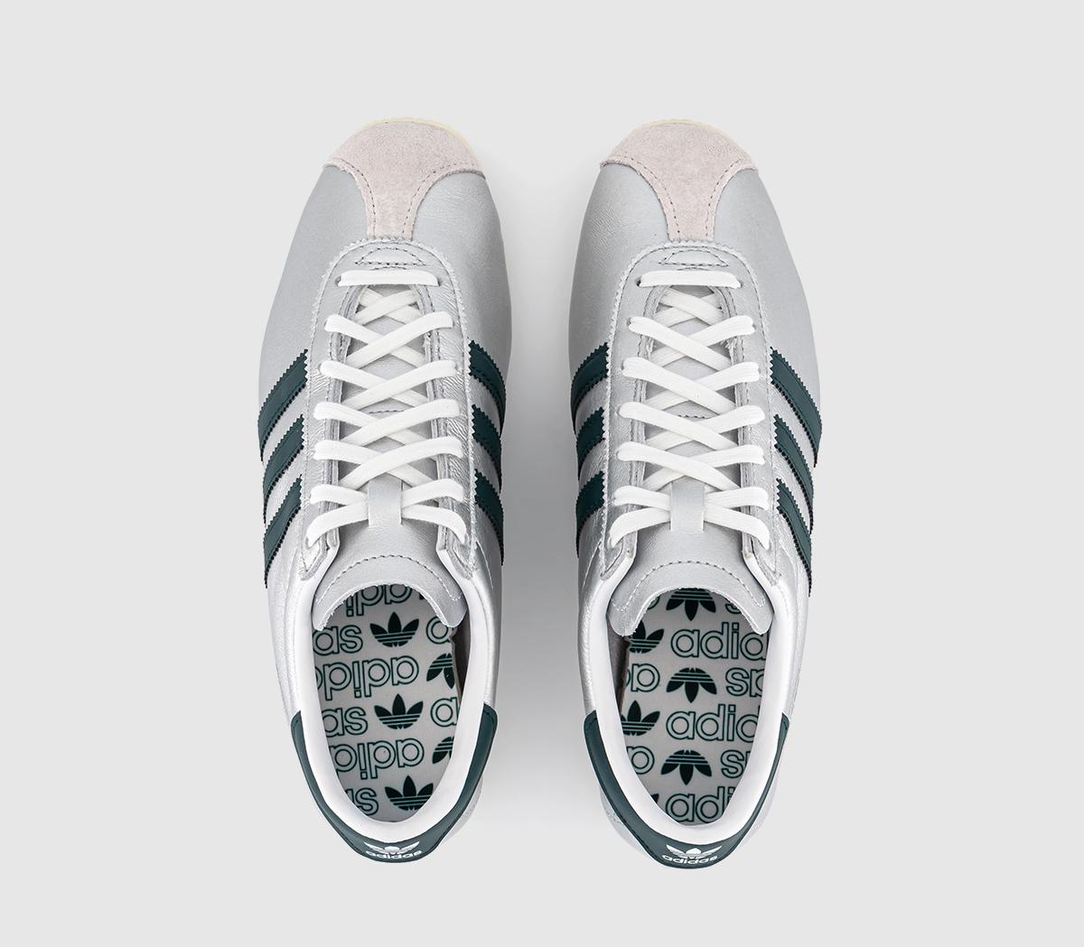adidasParis TrainersSilver Metallic Aurora Ivy Cream White
