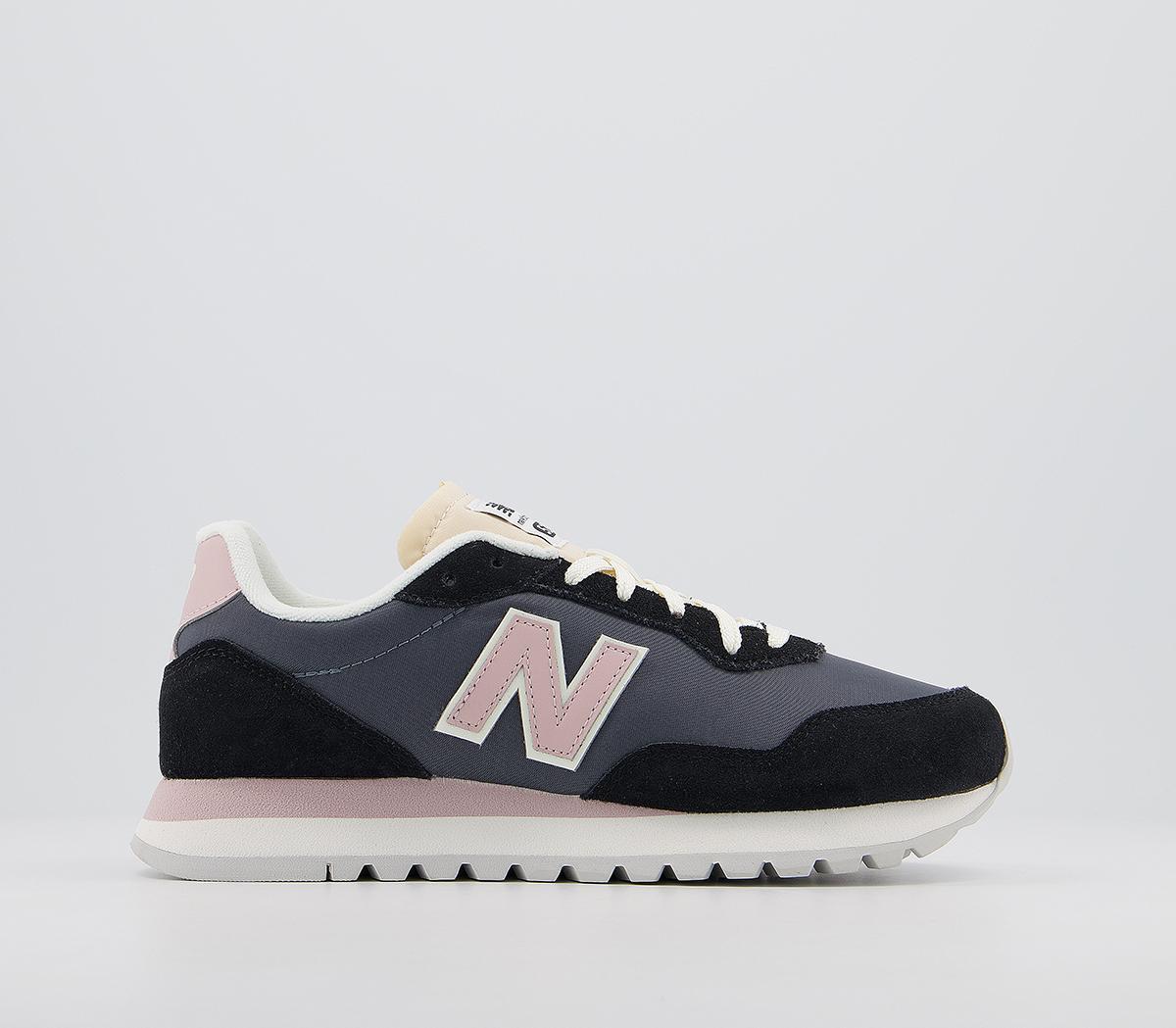 new balance black and pink trainers