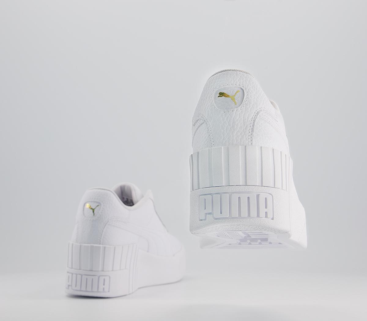 PUMACali Wedge TrainersPuma White Puma White