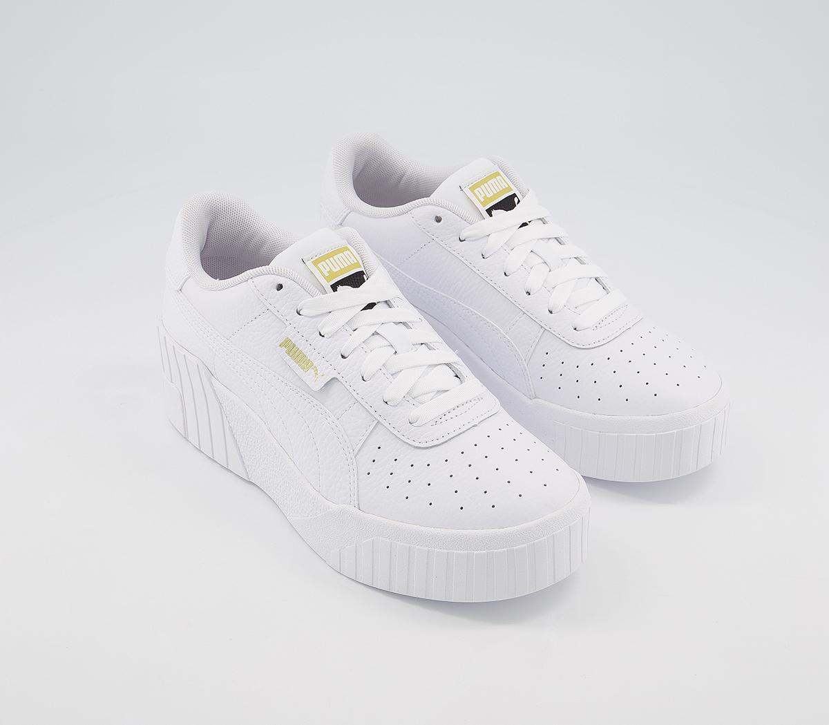 puma cali wedge trainers