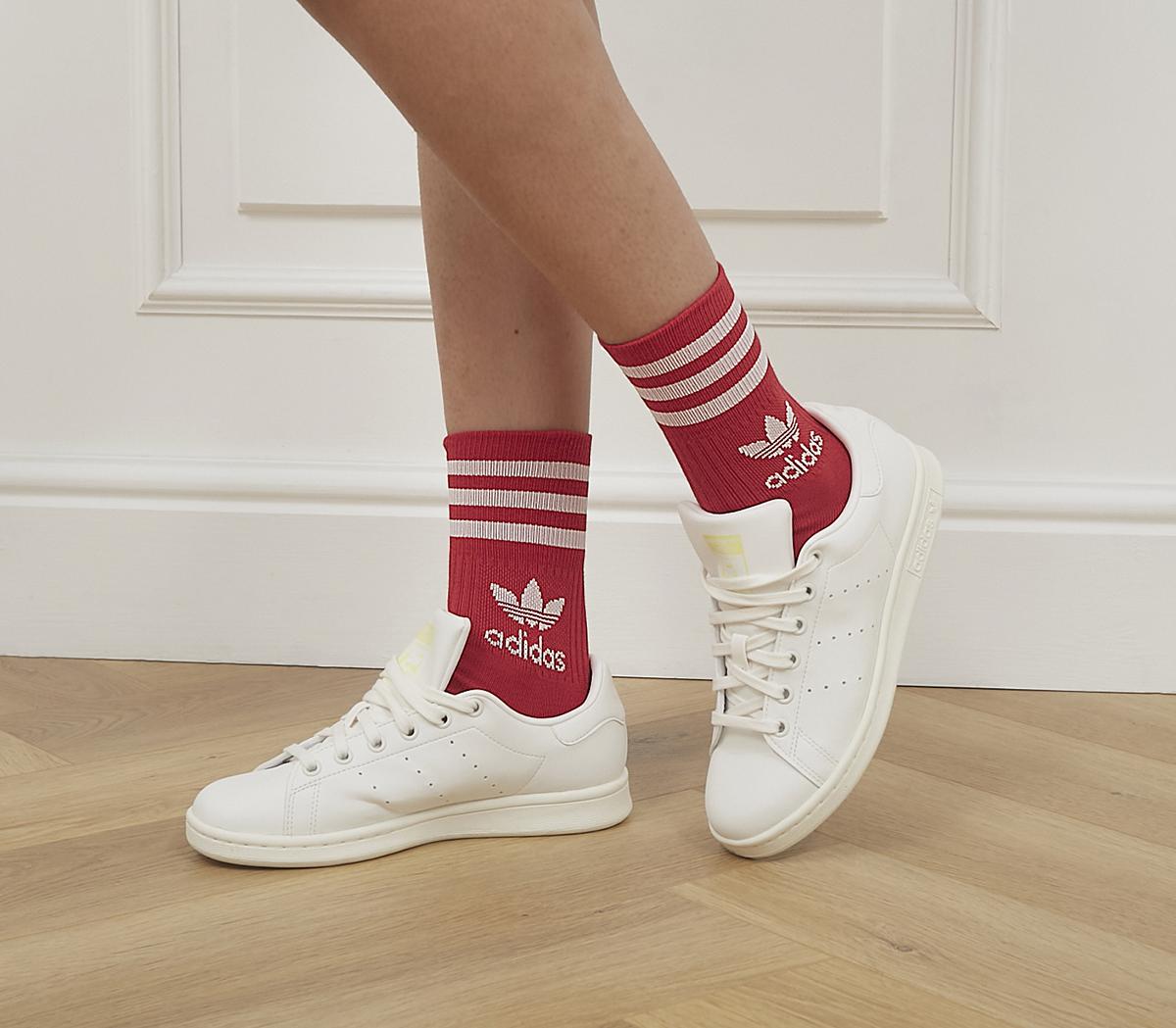 Mid cut sale crew socks adidas