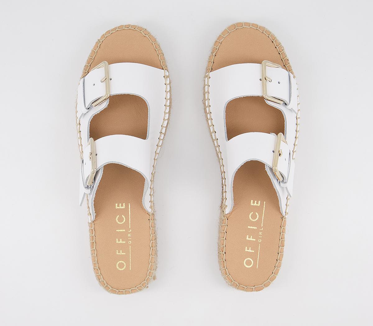 OFFICESea Breeze - Mule EspadrilleWhite Leather