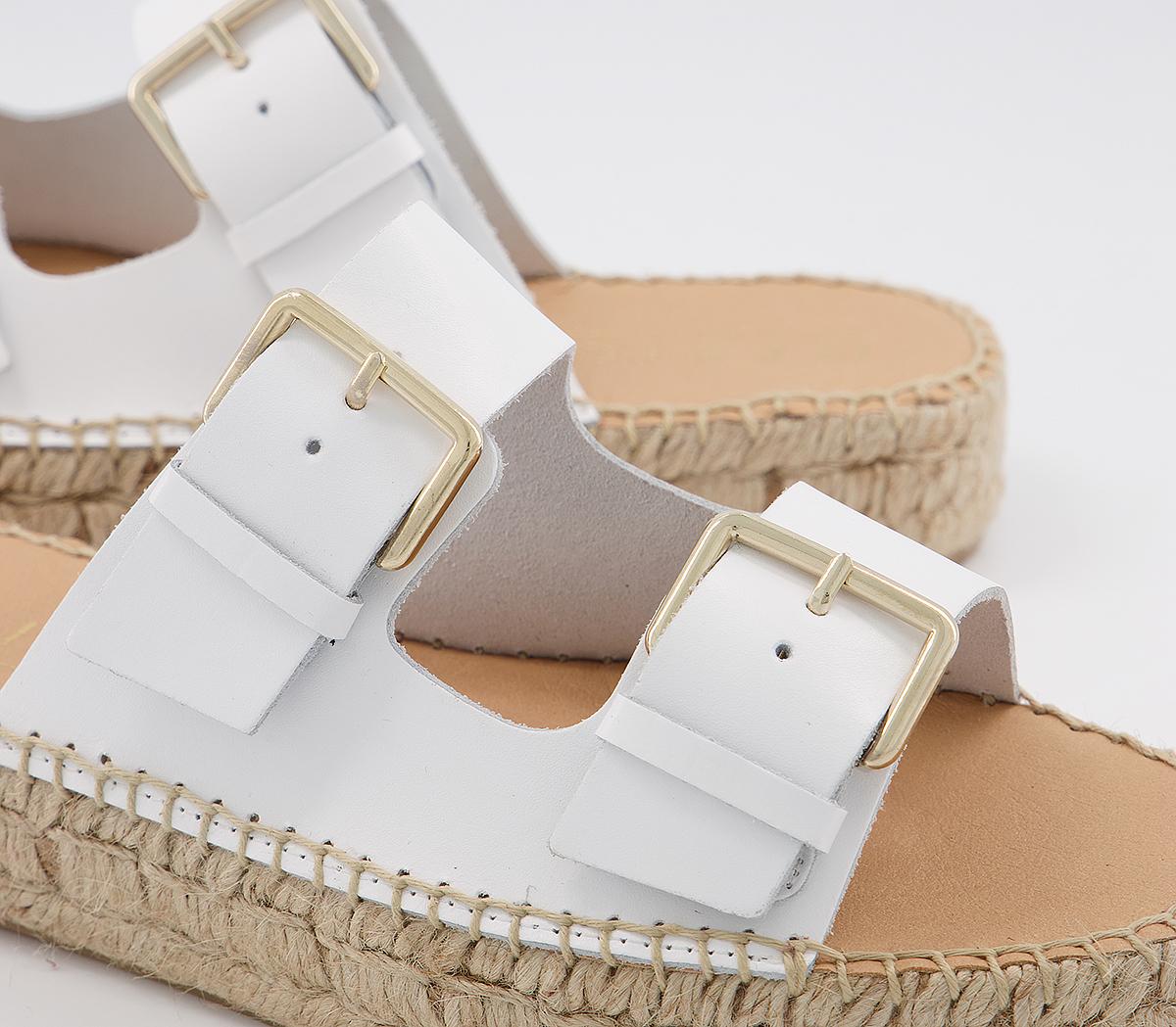 OFFICESea Breeze - Mule EspadrilleWhite Leather