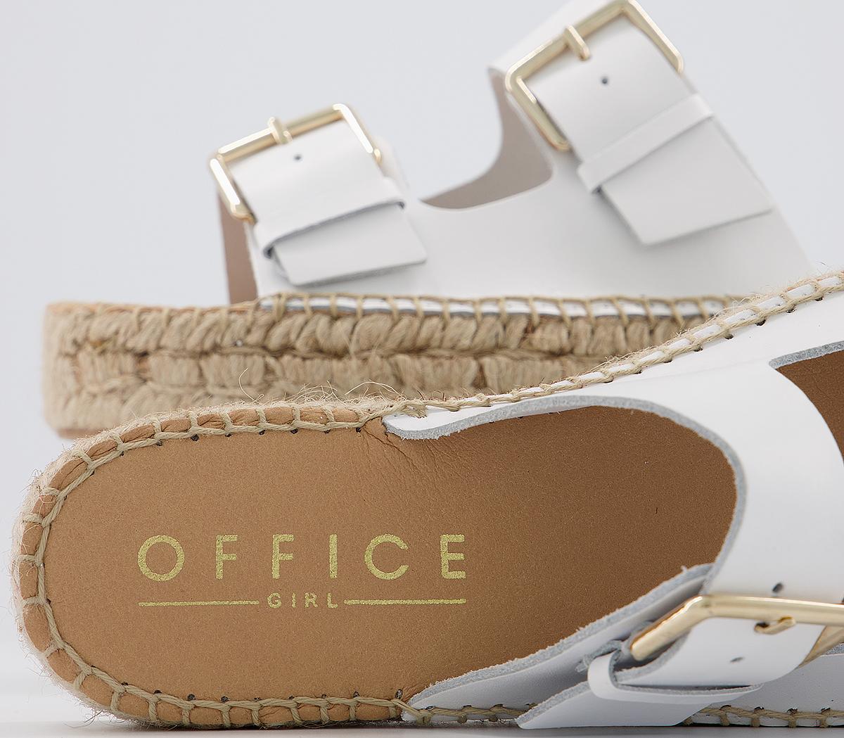 OFFICESea Breeze - Mule EspadrilleWhite Leather