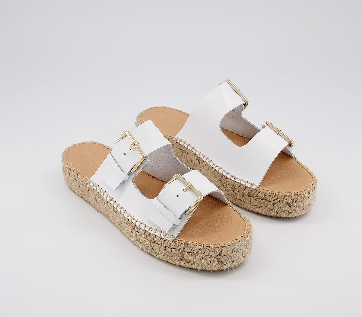 OFFICESea Breeze - Mule EspadrilleWhite Leather